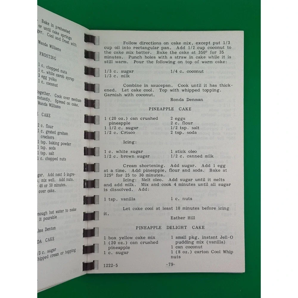 Heavenly Dishes Calvary Church Plainview TX Cookbook 1985 Texas Recipes